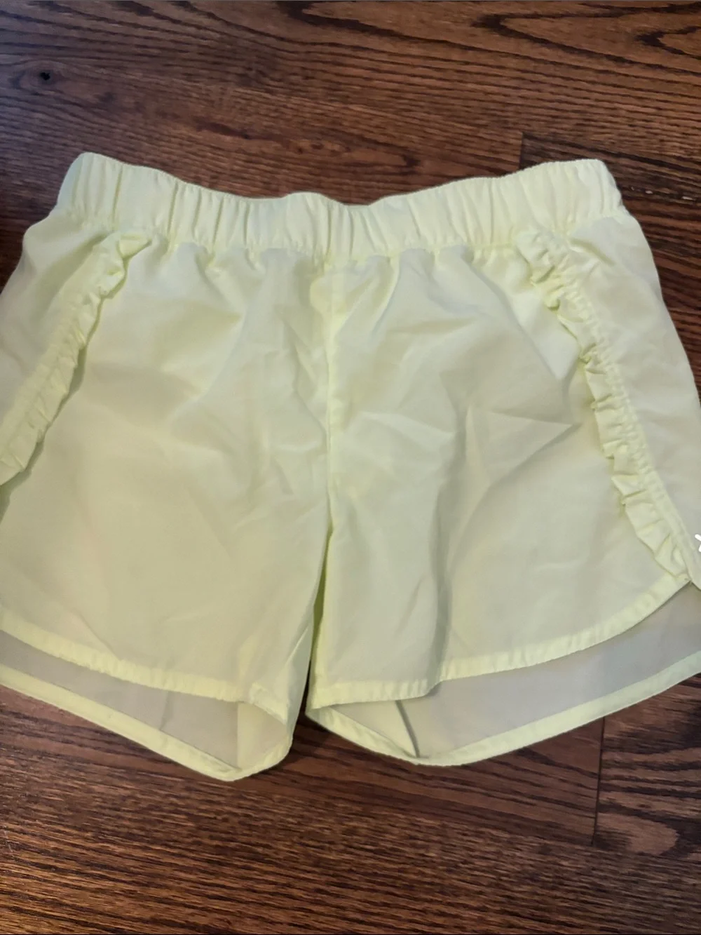 Old Navy Kids Athletic Shorts Trio — Yellow, Navy Pattern, Black